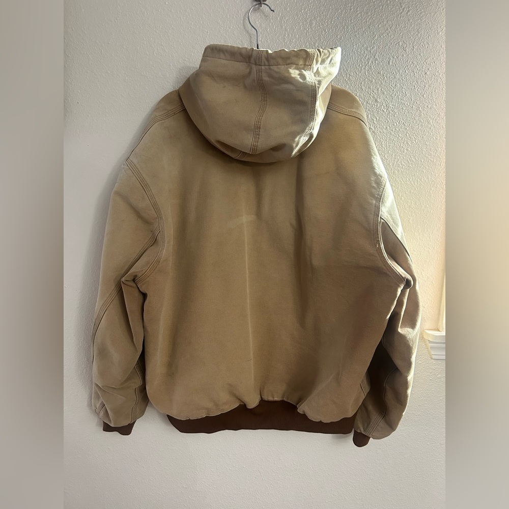 Vintage 2007 Carhartt Active Canvas Duck Jacket Mens Size 2XL - Picture 7 of 11